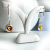 "Spring Sparkle" Earrings (amber)