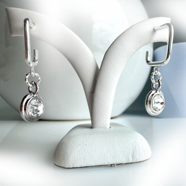 "Spring Sparkle" Earrings (clear)