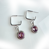 "Spring Sparkle" Earrings (lilac)