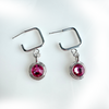 "Spring Sparkle" Earrings (pink)