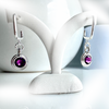 "Spring Sparkle" Earrings (purple)