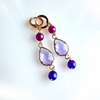 "Candy Drop" Earrings (purple)