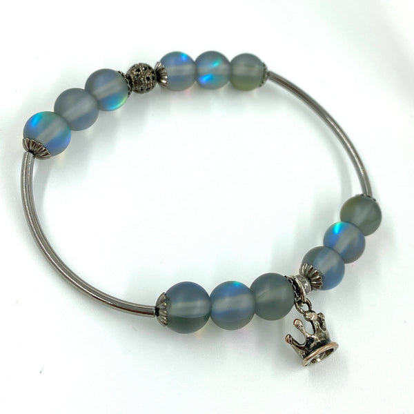 "Mermaid Queen" (Grey) Bracelet