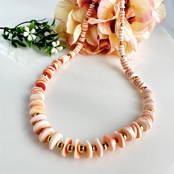 "Peach Beach" Necklace