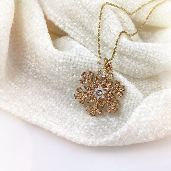 Snow Wishes Necklace - 2