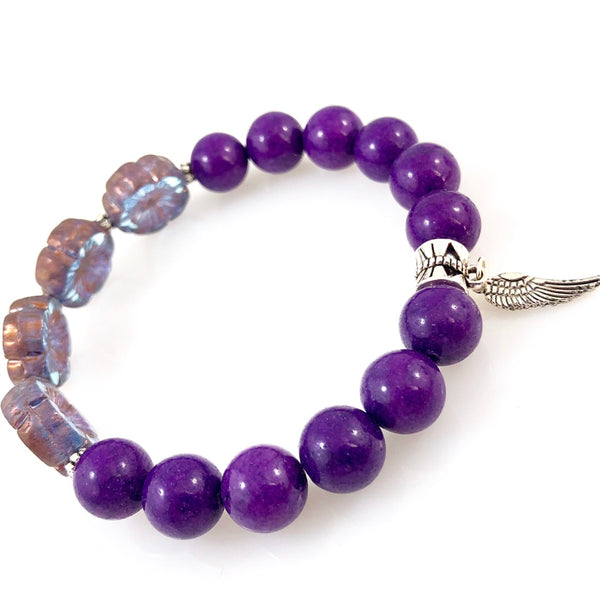 "Vibrance" (Purple) Bracelet