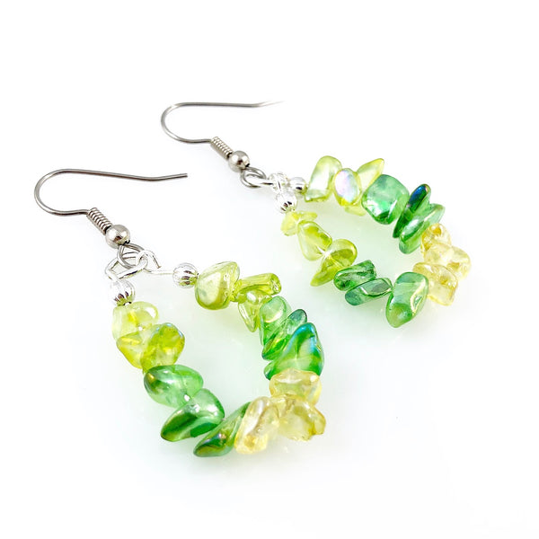 "Crystal Sugar" Earrings (Various Colours)