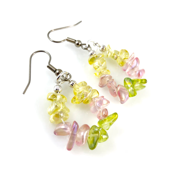"Crystal Sugar" (Lemonade) Earrings