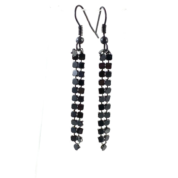 "Jennine" Earrings (black)