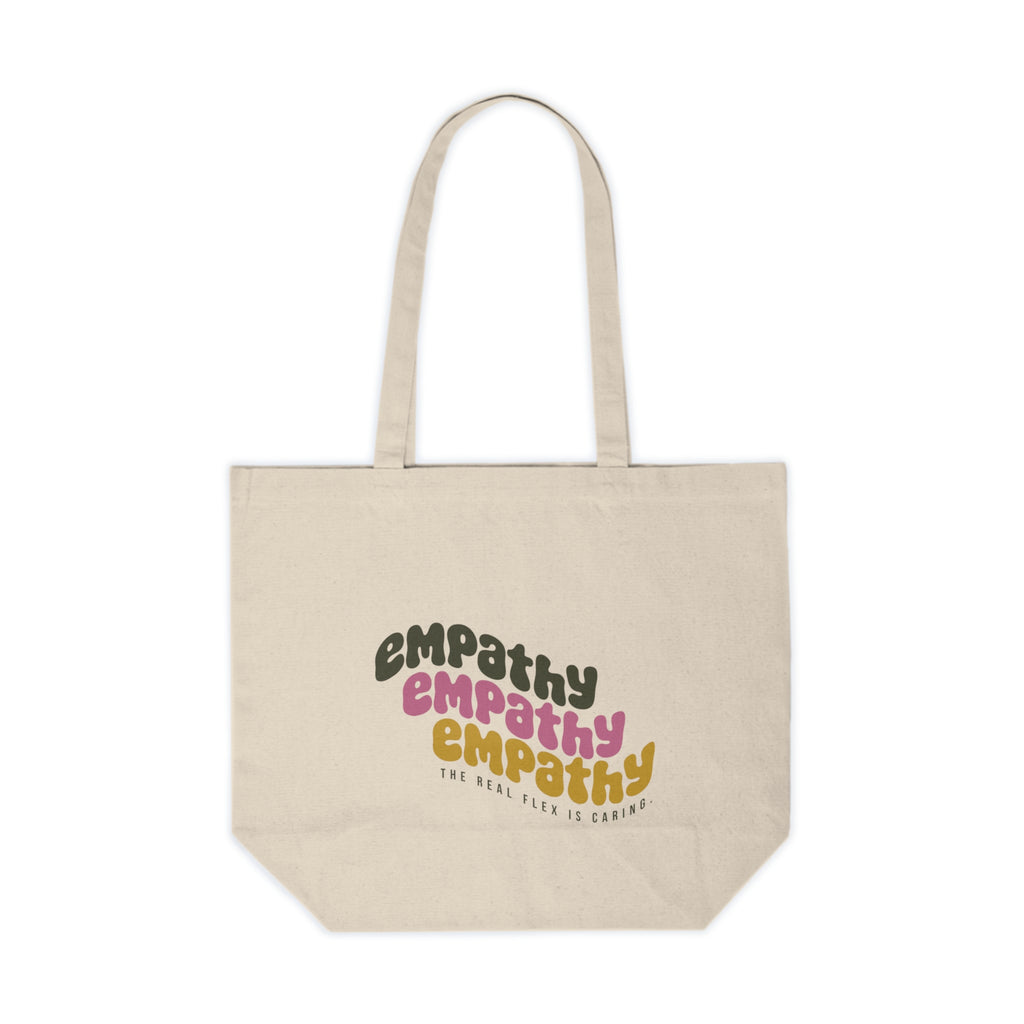 "Empathy" - Canvas Shopping Tote