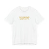 "Recharging Simplicity" - Unisex Jersey T-Shirt