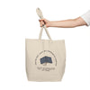"Literary Love" - Canvas Shopping Tote