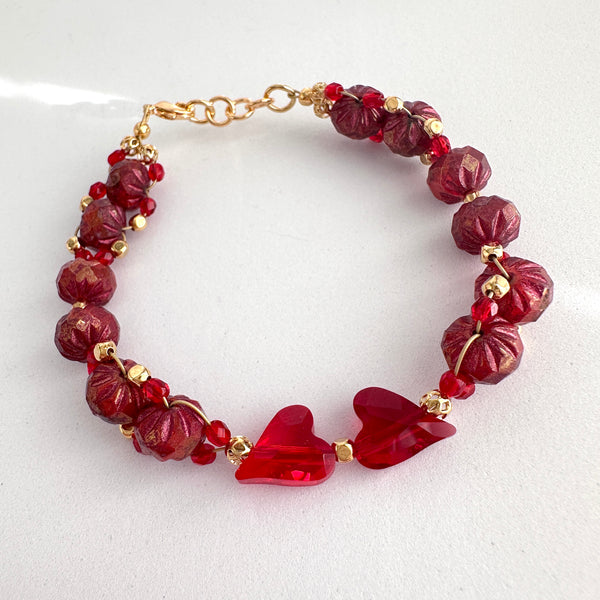 "Two Hearts - Real Love" Bracelet