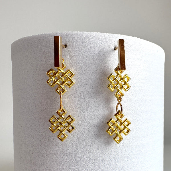 "It's A Maze" Earrings