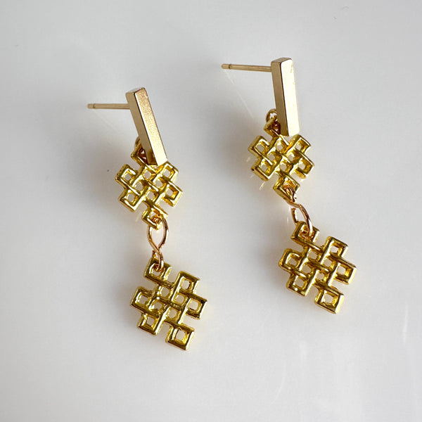 "It's A Maze" Earrings