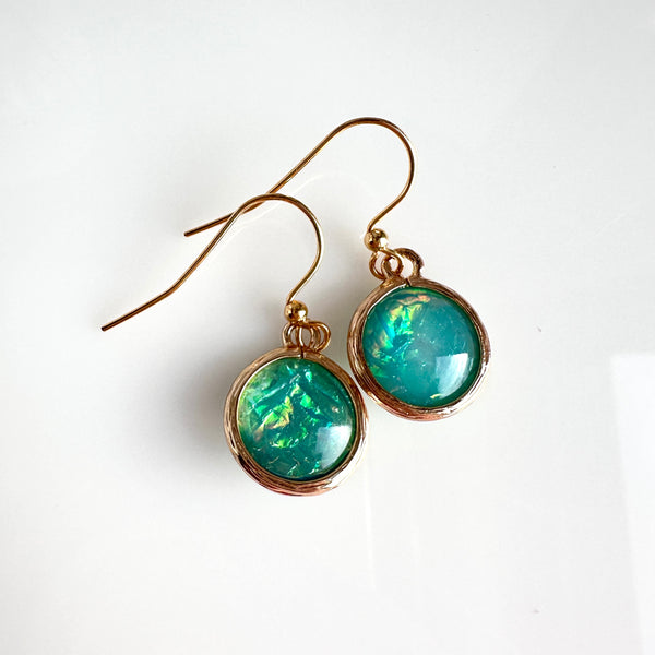"Turquoise Perspective" Earrings