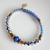 "Turning Over a New Leaf" Bracelet (Blue)
