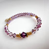 "Turning Over a New Leaf" Bracelet (Plum)