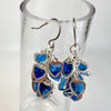 "Tales of a Blue Heart" Earrings