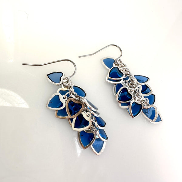 "Tales of a Blue Heart" Earrings