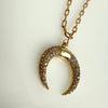"Crescent Horn" Necklace