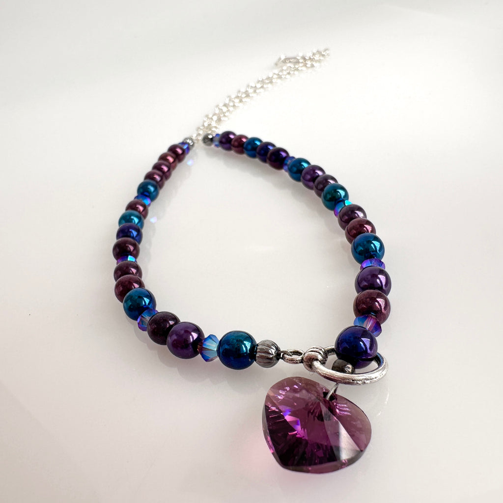 "Walking After Midnight" Necklace