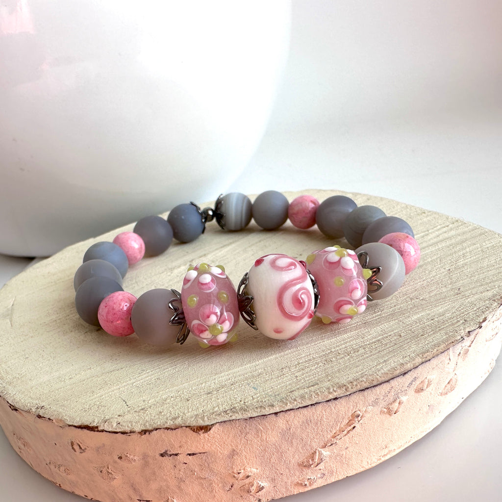 "Stonewalled Beauty" Bracelet
