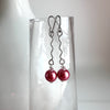 "Swivel Stick" Earrings - Rose