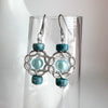 "Secret Pearl" Earrings - Green