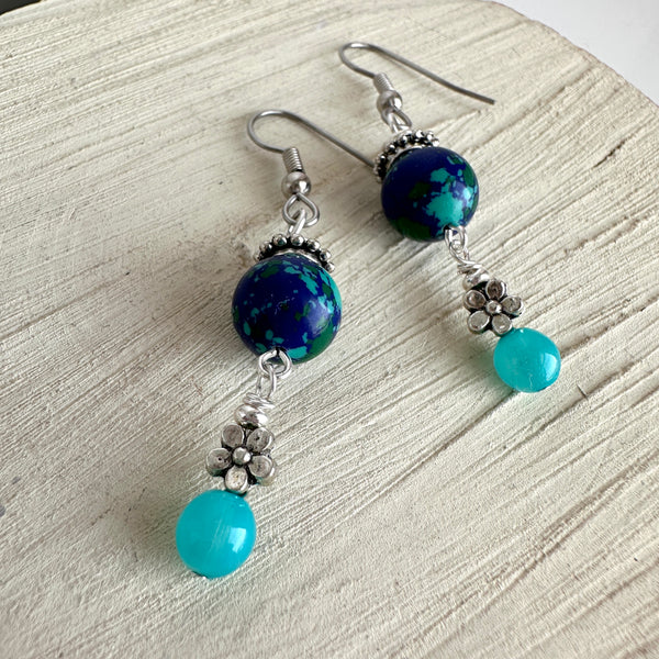 "Around the World" Earrings