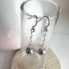 "Swivel Stick" Earrings - Grey