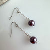 "Swivel Stick" Earrings - Lilac