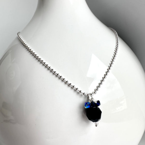 "Disco" Necklace - Black