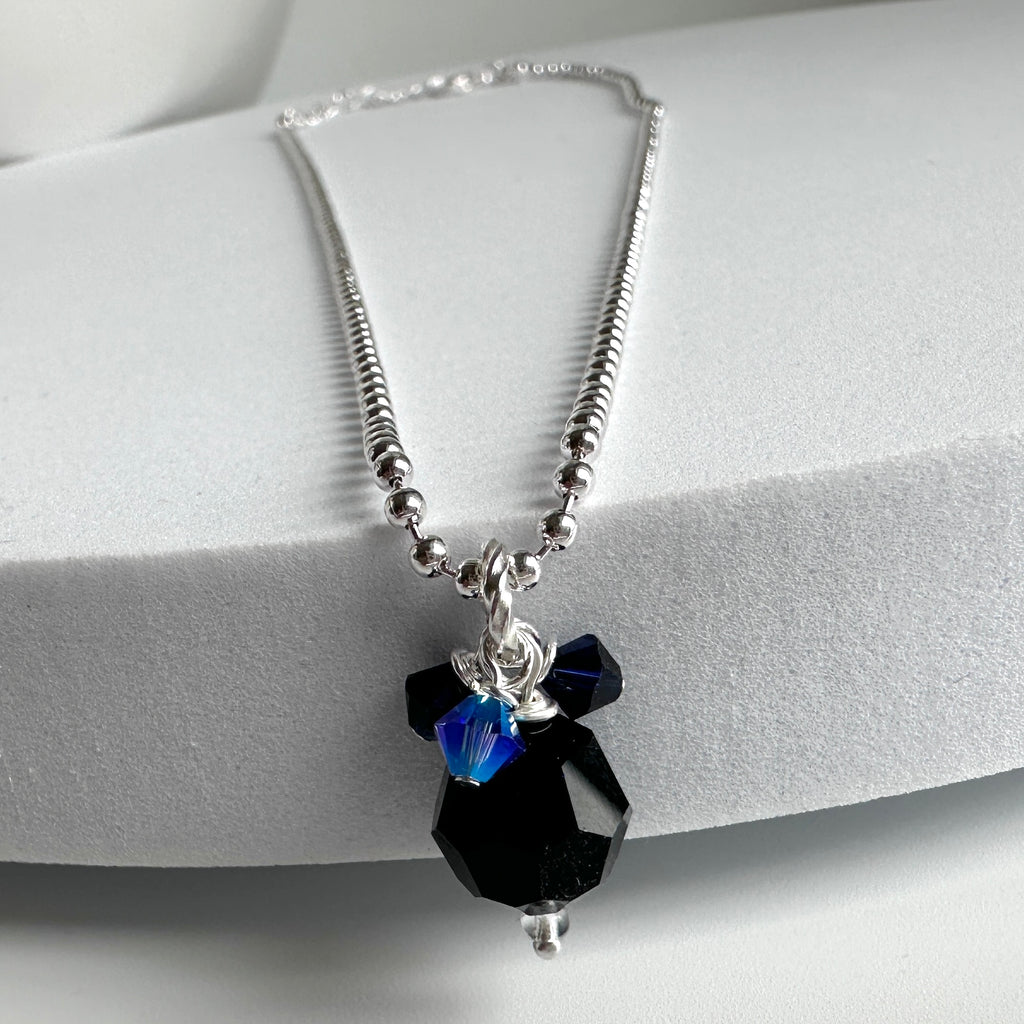 "Disco" Necklace - Black