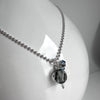 "Disco" Necklace - Grey