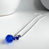 "Disco" Necklace - Blue
