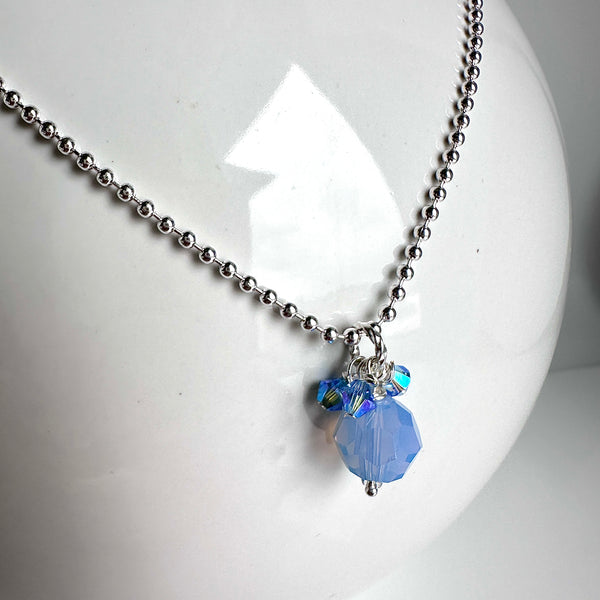 "Disco" Necklace - Periwinkle
