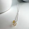 "Disco" Necklace - Yellow