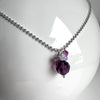 "Disco" Necklace - Purple