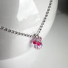 "Disco" Necklace - Pink