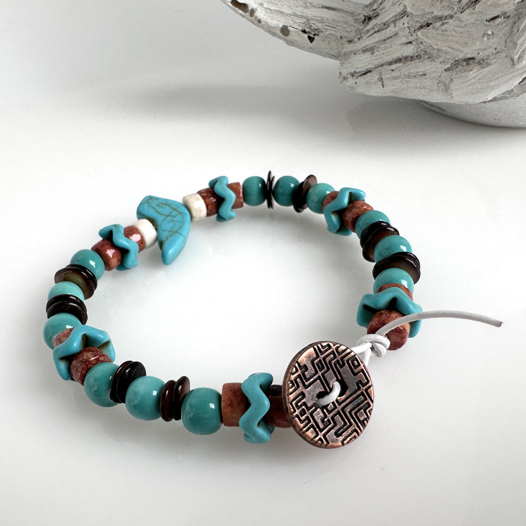 "Blue Bird Summer" Bracelet