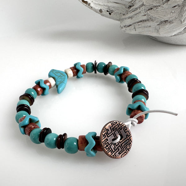 "Blue Bird Summer" Bracelet