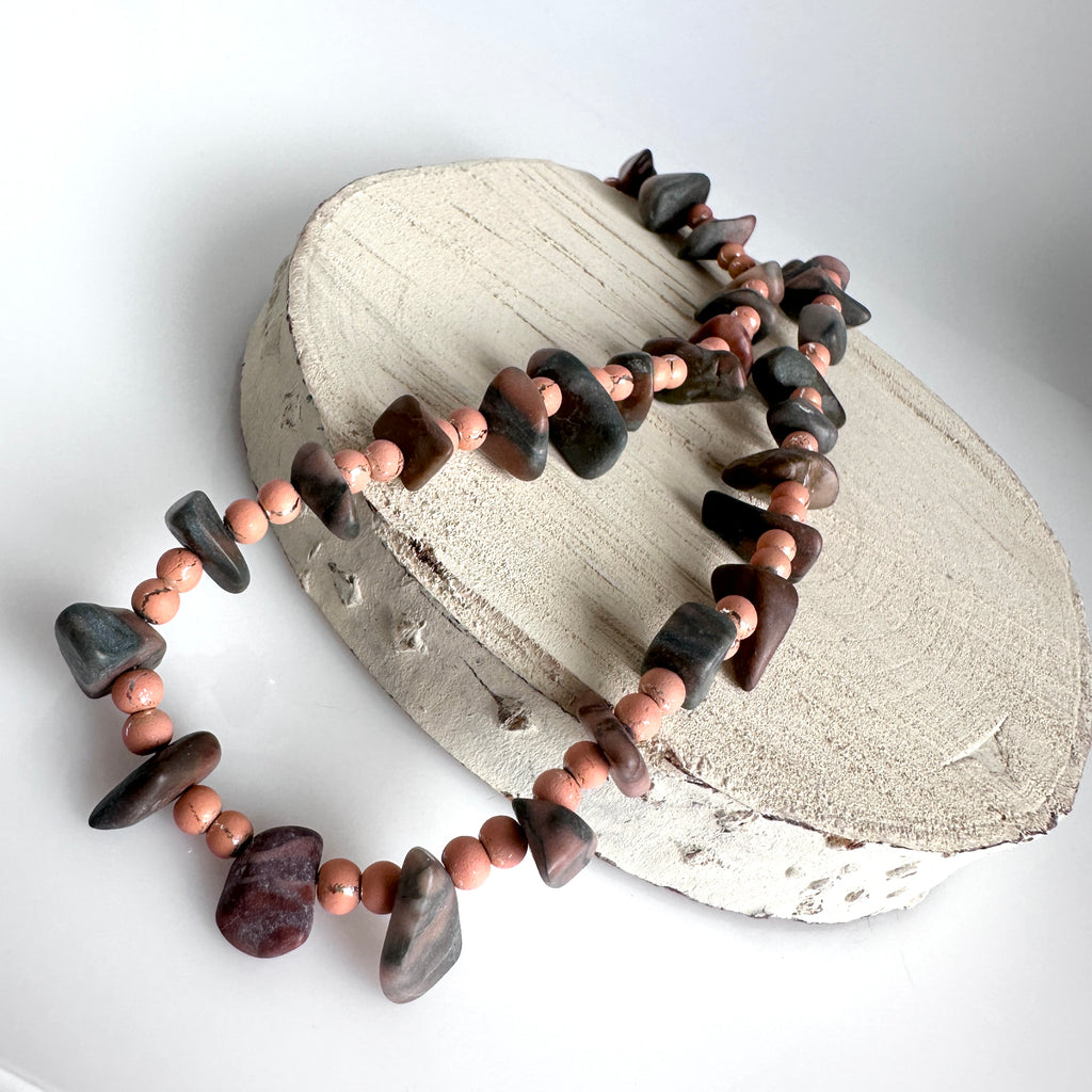 "Peach Fuzz" Necklace