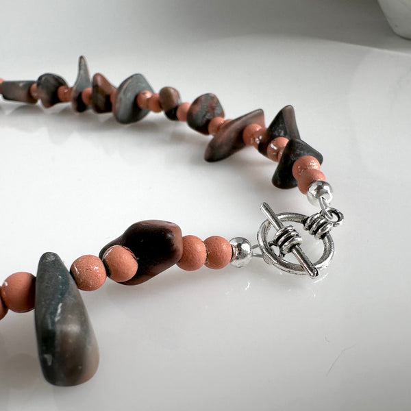 "Peach Fuzz" Necklace