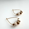 "Subtle Ring To It" Earrings - White