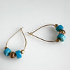 "Subtle Ring To It" Earrings - Turquoise