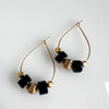 "Subtle Ring To It" Earrings - Black