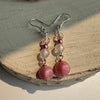 "Rosey Finch" Earrings