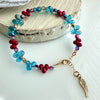 "Faith Drops" Bracelet - Cherries