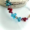 "Faith Drops" Bracelet - Cherries